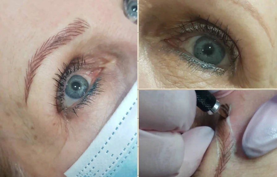 Micropigmentação de sobrancelhas e eyeliner